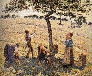 Camille Pissarro Apple picking USA oil painting artist